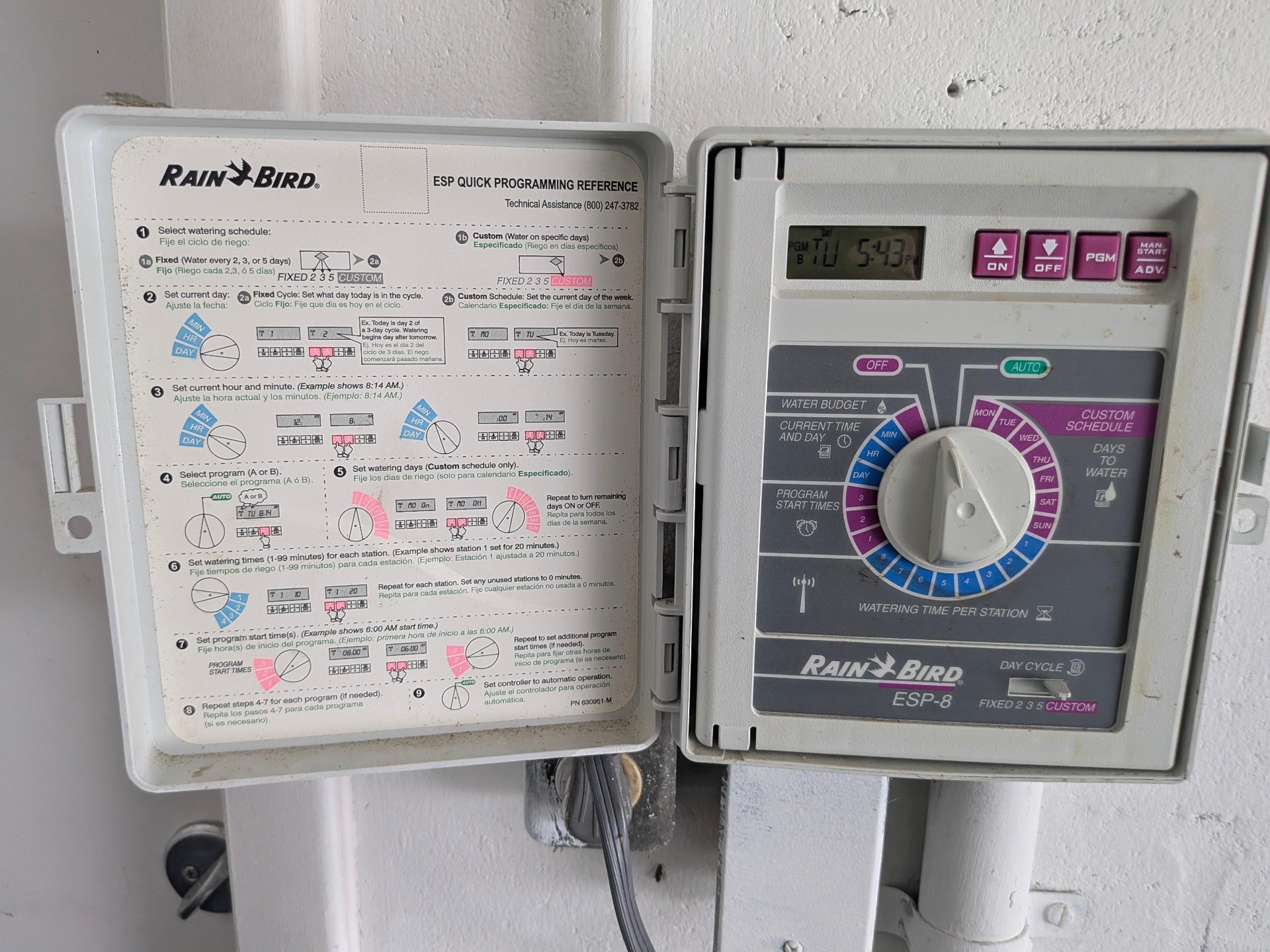 Sprinkler zone test and irrigation assessment in Venice, FL