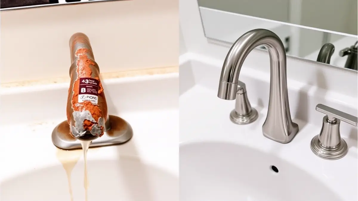Affordable plumbing repairs in Venice FL — bathroom faucet replacement by Fix It Once, serving North Port and Sarasota