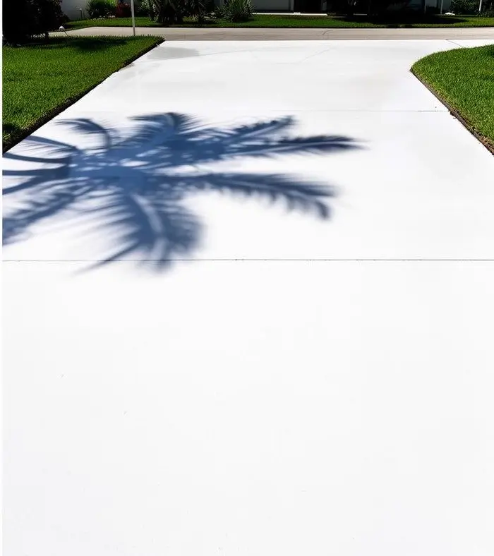 Clean driveway after pressure washing in Venice, FL