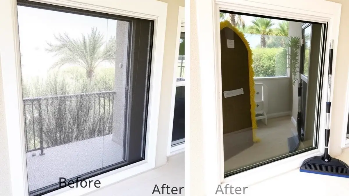 Pre-storm home maintenance check on a Venice, FL property